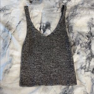V neck crop top